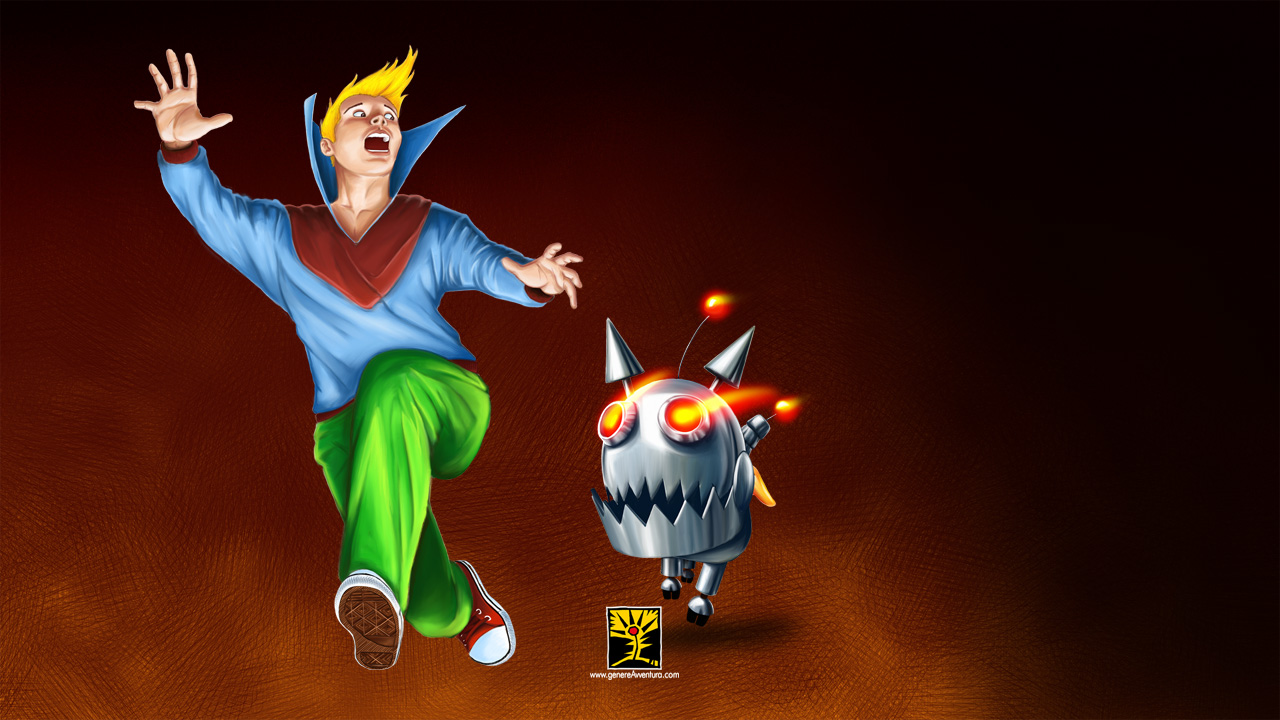 Per scaricare lo sfondo fate click con il pulsante destro del mouse (control pi&ugrave; click sul Mac) e selezionate "salva con nome"