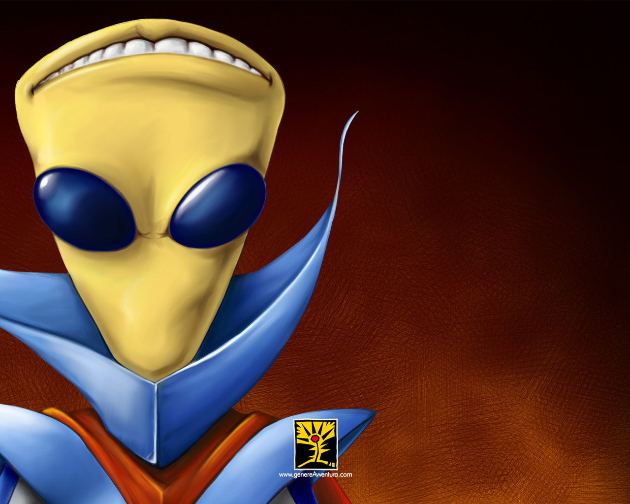 Per scaricare lo sfondo fate click con il pulsante destro del mouse (control pi&ugrave; click sul Mac) e selezionate "salva con nome"