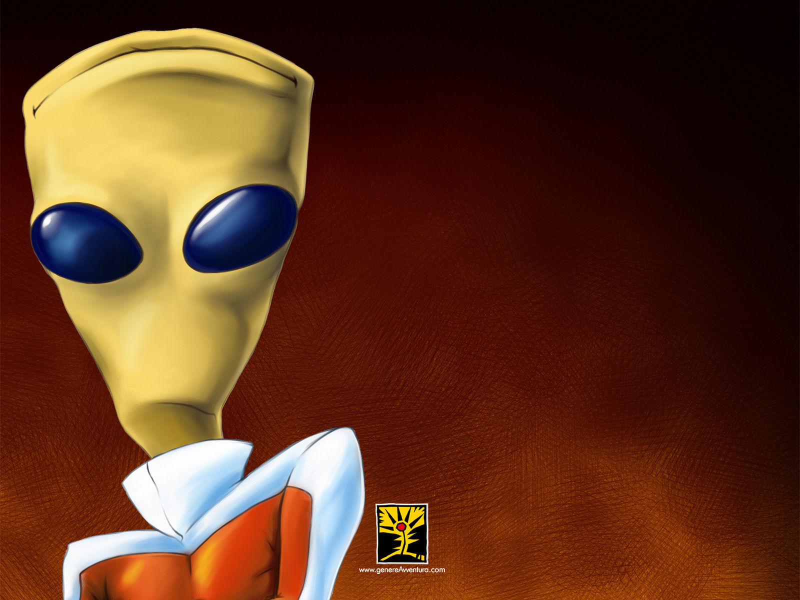 Per scaricare lo sfondo fate click con il pulsante destro del mouse (control pi&ugrave; click sul Mac) e selezionate "salva con nome"