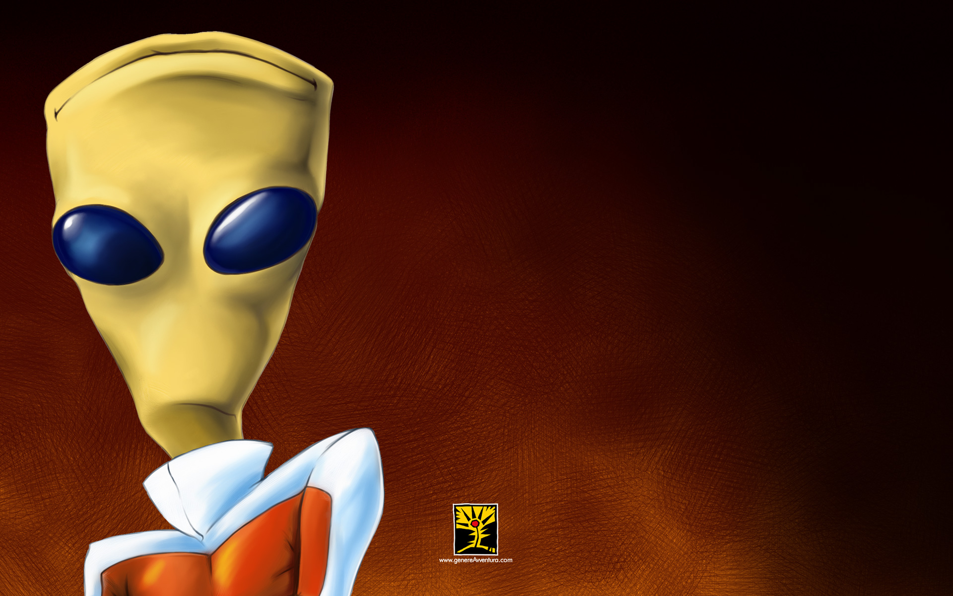 Per scaricare lo sfondo fate click con il pulsante destro del mouse (control pi&ugrave; click sul Mac) e selezionate "salva con nome"