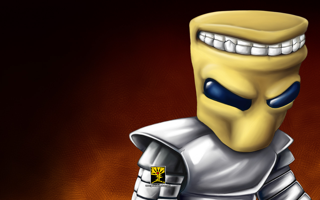 Per scaricare lo sfondo fate click con il pulsante destro del mouse (control pi&ugrave; click sul Mac) e selezionate "salva con nome"