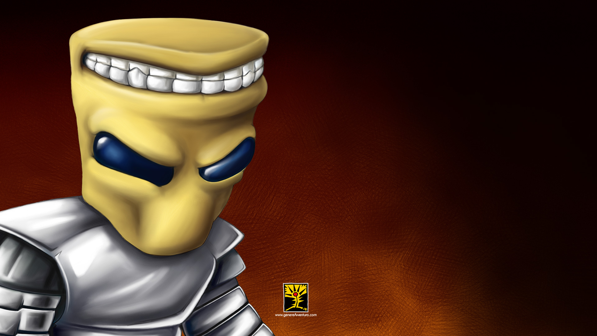 Per scaricare lo sfondo fate click con il pulsante destro del mouse (control pi&ugrave; click sul Mac) e selezionate "salva con nome"